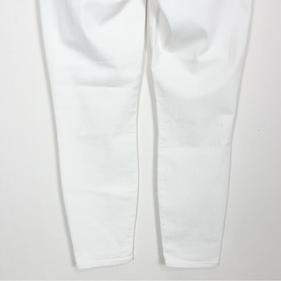 J. Crew Lookout High Rise Skinny Crop Jean in White - Picture 8 of 9